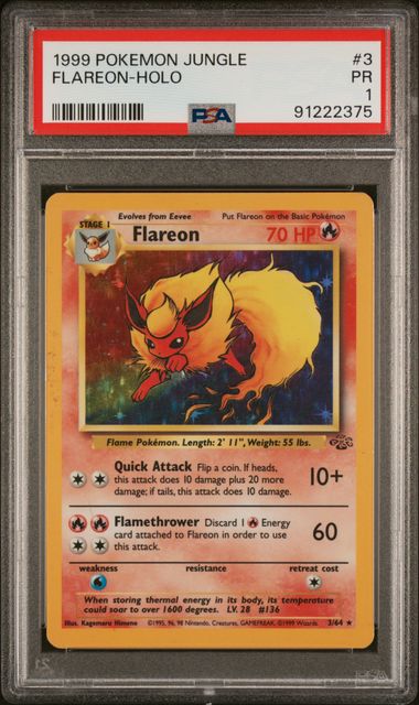 Flareon (3) - PSA 1