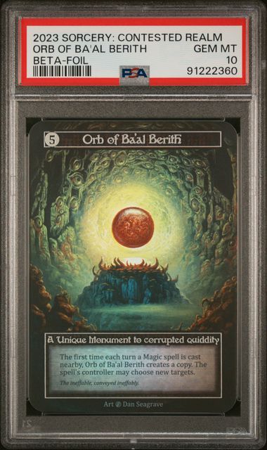 Orb of Ba'al Berith (Foil) - PSA 10